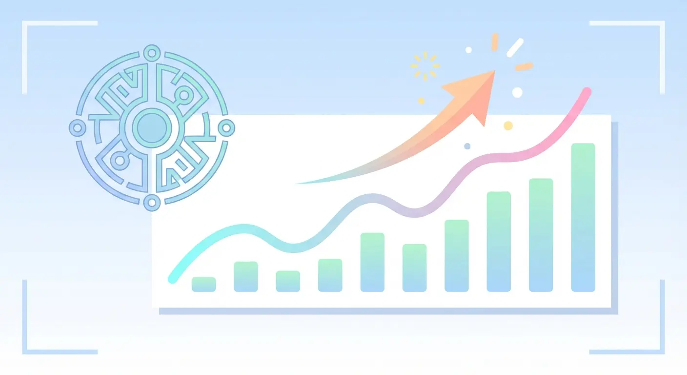 AI SEO tools driving organic traffic growth over seven weeks through automation and AI-driven content strategy
