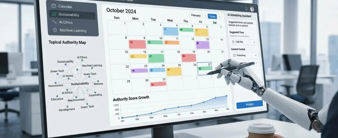 Topical Authority & AI SEO Content Calendar 2026