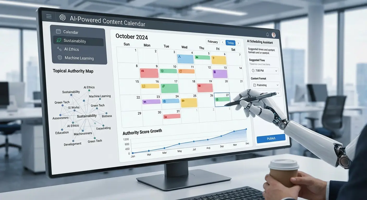 Topical Authority & AI SEO Content Calendar 2026