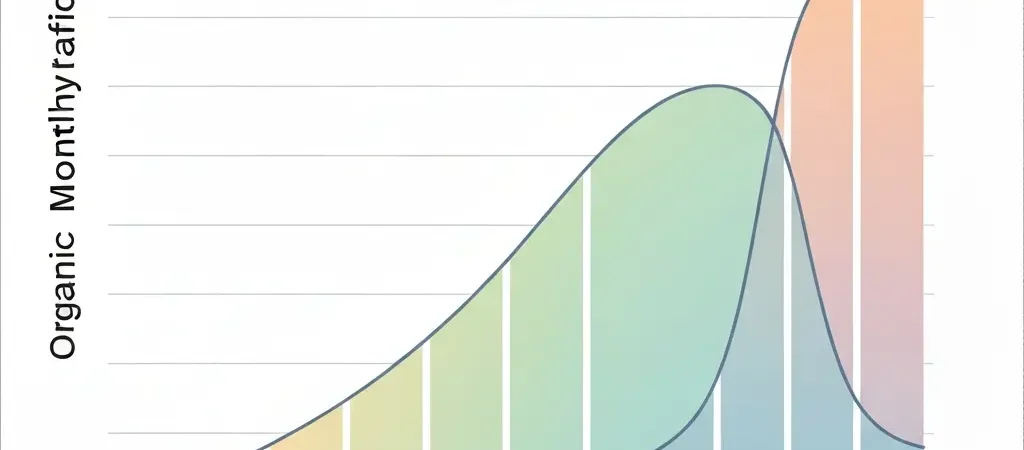 Organic Traffic Growth Benchmarks by Content Velocity: 2026 Data
