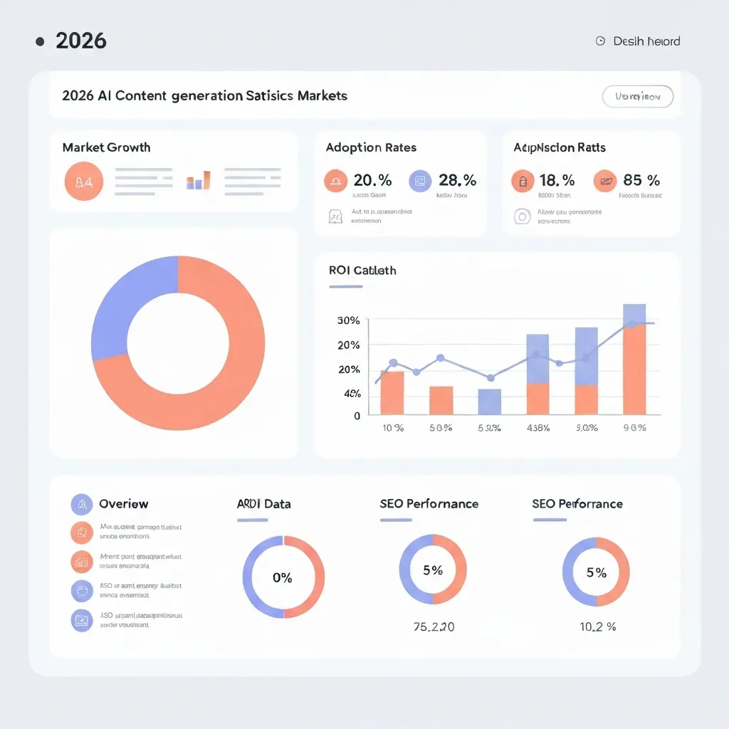 AI Content Generation Statistics 2026: The Data Every Marketer Needs