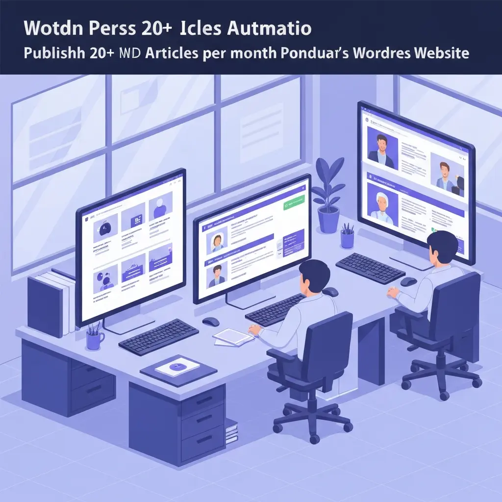 WordPress Content Automation: How to Publish 20+ Articles Per Month Automatically