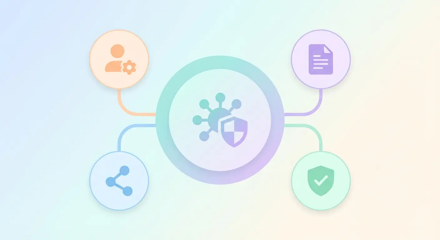 Topical Authority SEO overview diagram for 2026 showing hub-and-spoke topic map and interconnected subtopics