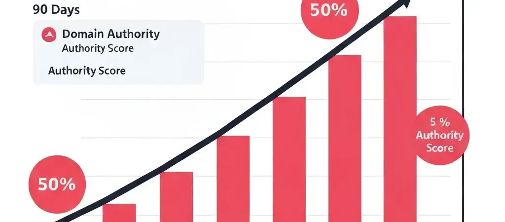 How to Build Domain Authority in 2026: A Data-Backed 90-Day Playbook