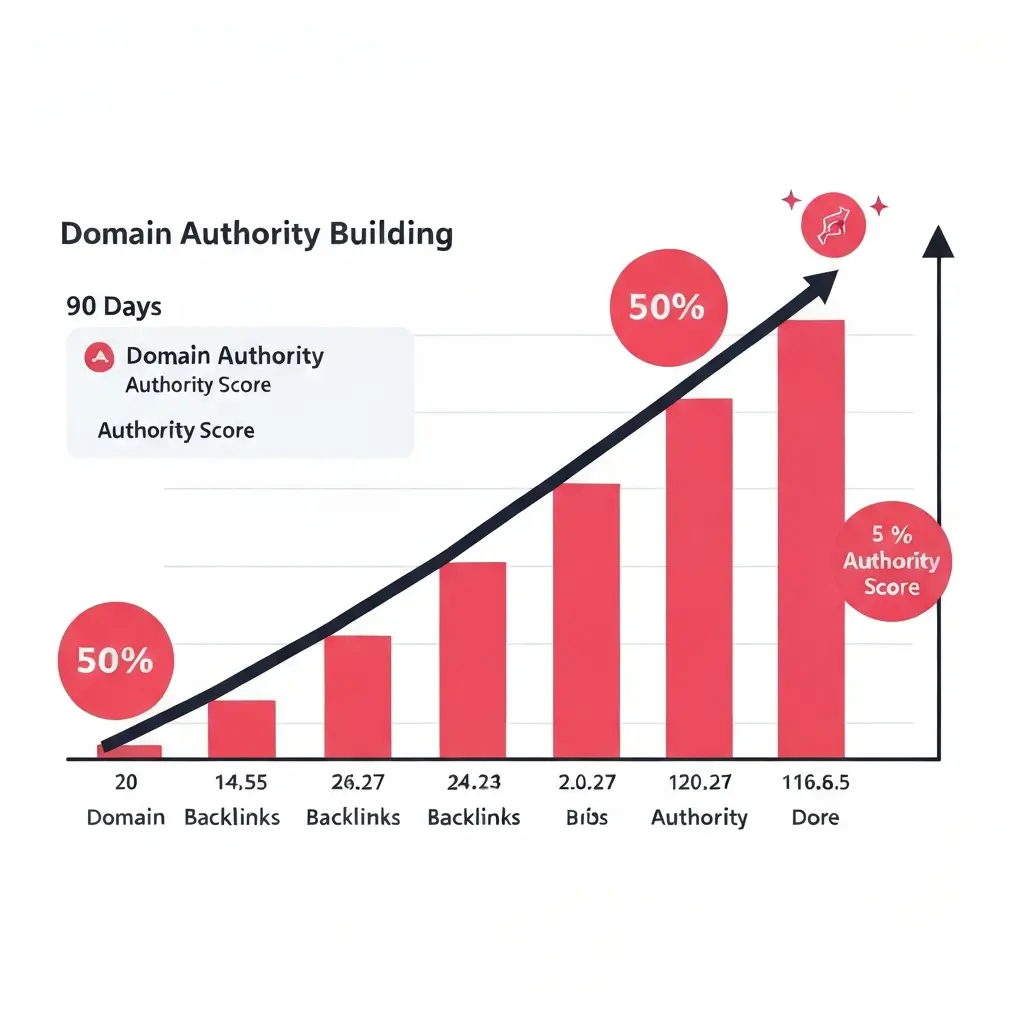 How to Build Domain Authority in 2026: A Data-Backed 90-Day Playbook