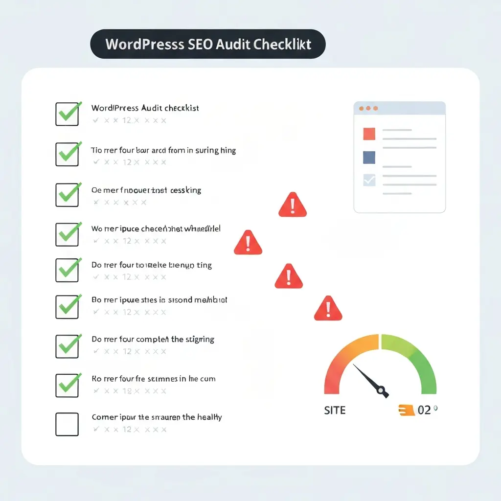 WordPress SEO Audit Checklist 2026: 20 Checks Every Site Must Run