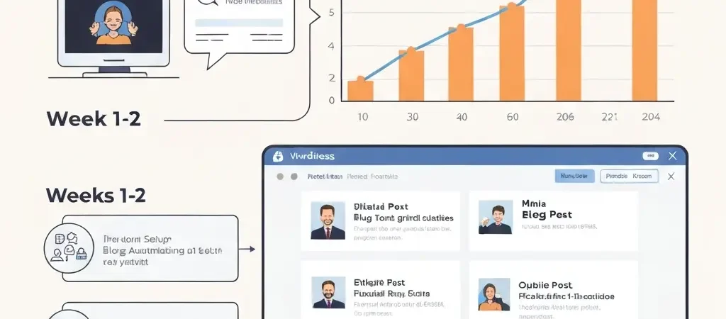 Blog Automation Software: From Setup to First 100 Organic Visits in 2026