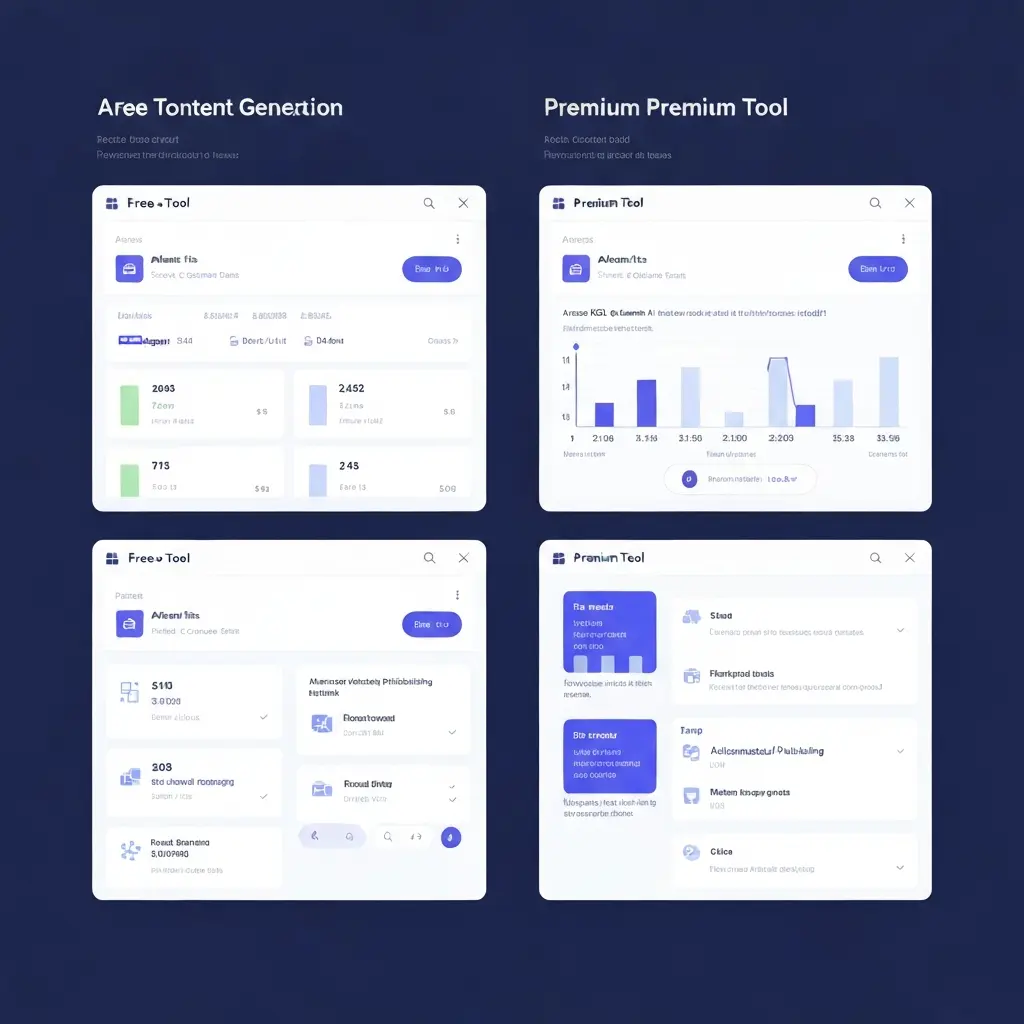 AI Content Generator Free vs Paid: The 2026 Comparison for SEO Teams